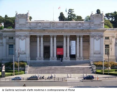 la Galleria nazionale d'arte moderna e contemporanea di Roma