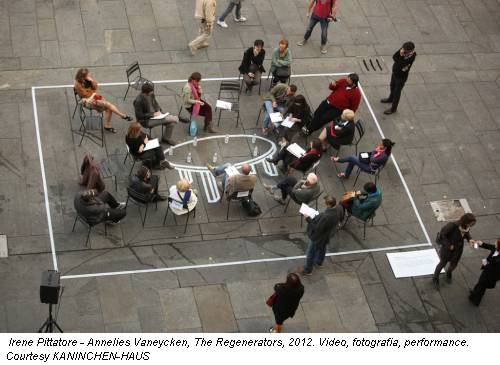 Irene Pittatore - Annelies Vaneycken, The Regenerators, 2012. Video, fotografia, performance. Courtesy KANINCHEN-HAUS