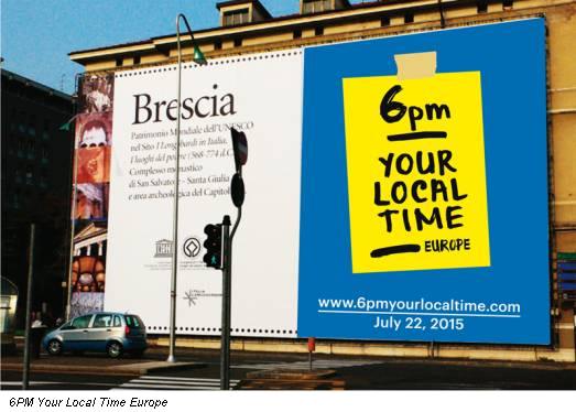 6PM Your Local Time Europe